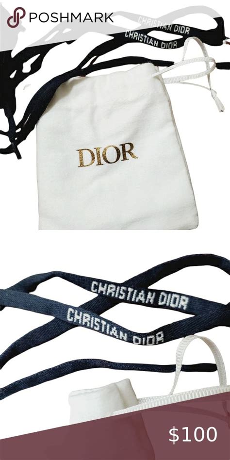 dior shoelaces